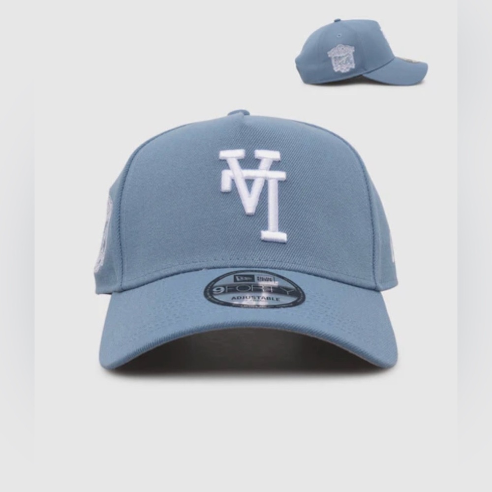 New Era Los Angeles Dodgers Upside Down LA Polychromatic SnapBack Light Blue